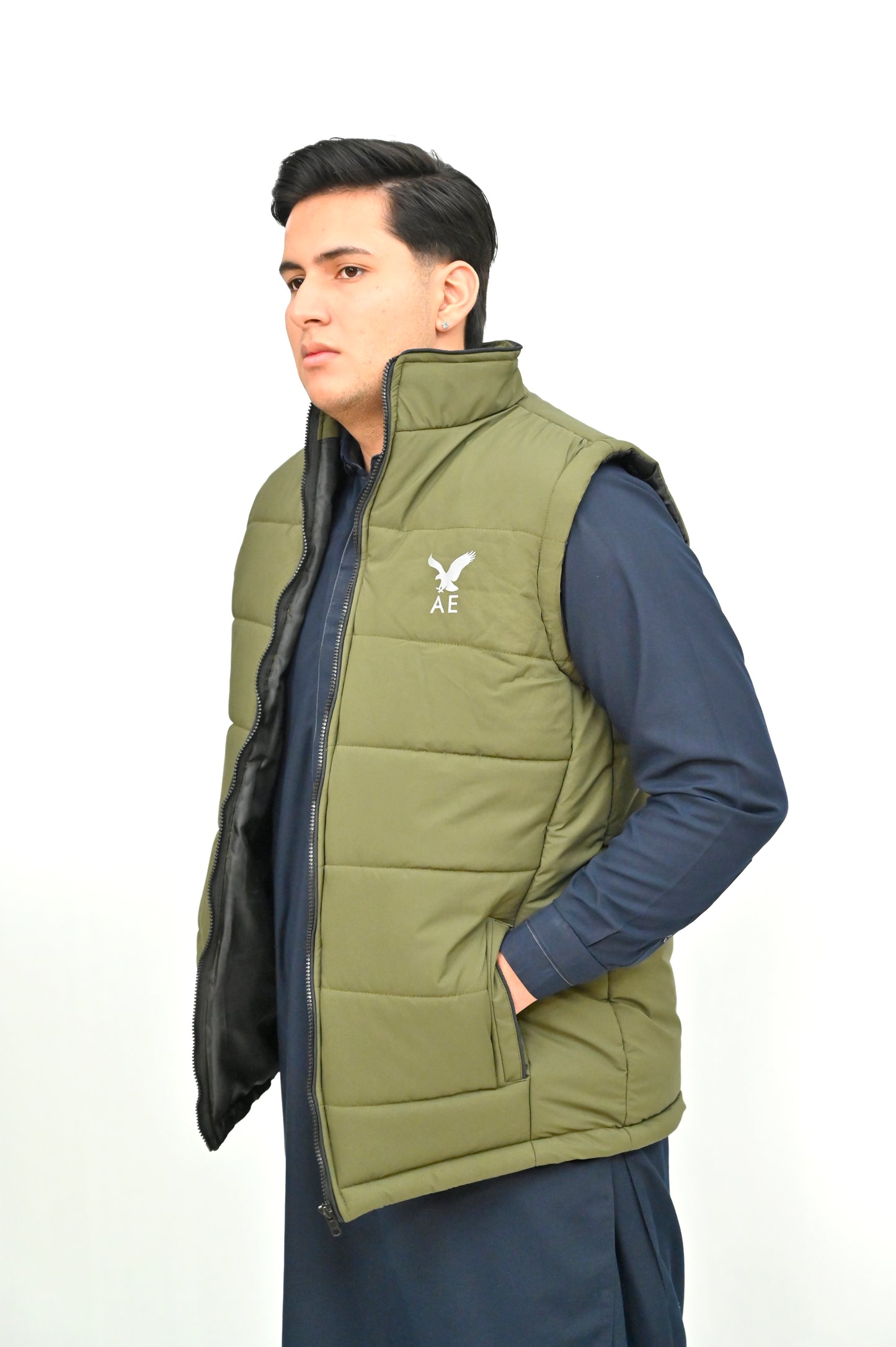 A-Eagle Quilted Short Body Regular Fit Puffer Jacket RBB1070
