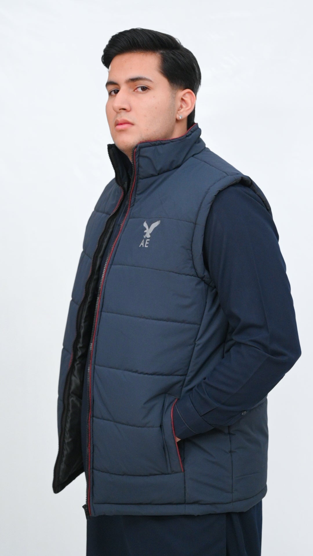 A-Eagle Quilted Short Body Regular Fit Puffer Jacket RBB1070