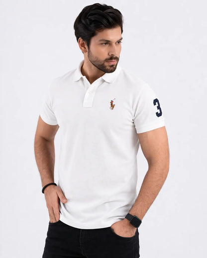 RL EMB 3 signature polo