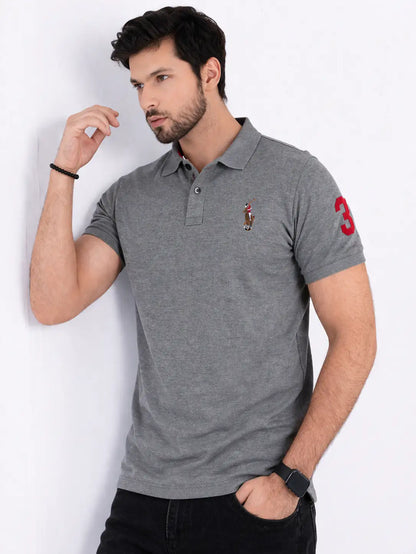 RL EMB 3 signature polo