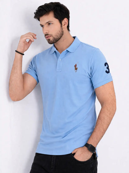 RL EMB 3 signature polo