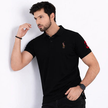 RL EMB 3 signature polo