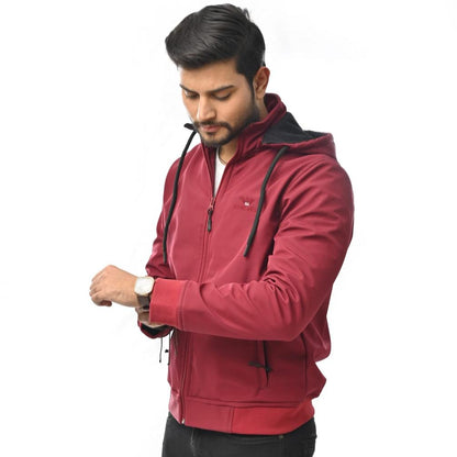 Cozy Jacket with Warm Inner Lining & Detachable Hood (RBB1064)