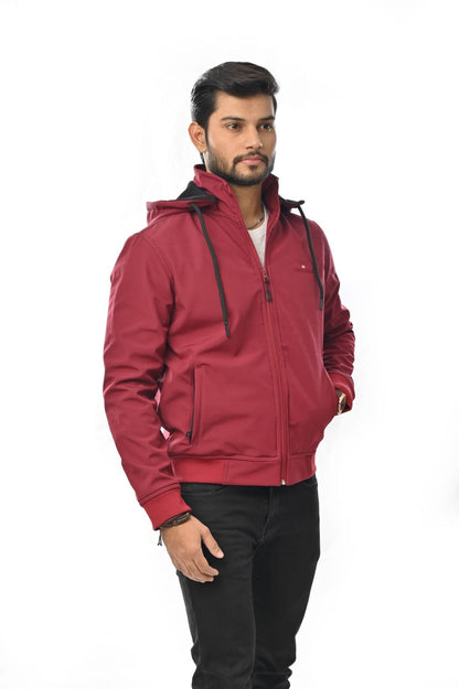 Cozy Jacket with Warm Inner Lining & Detachable Hood (RBB1064)