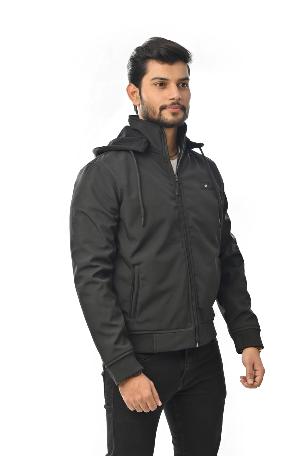 Cozy Jacket with Warm Inner Lining & Detachable Hood (RBB1064)