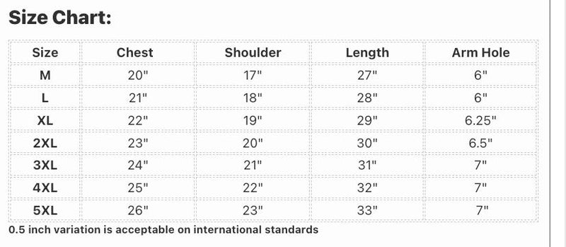 Size Guide