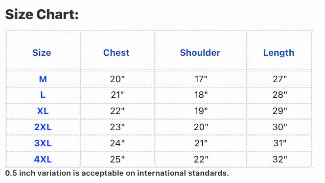 Size Guide