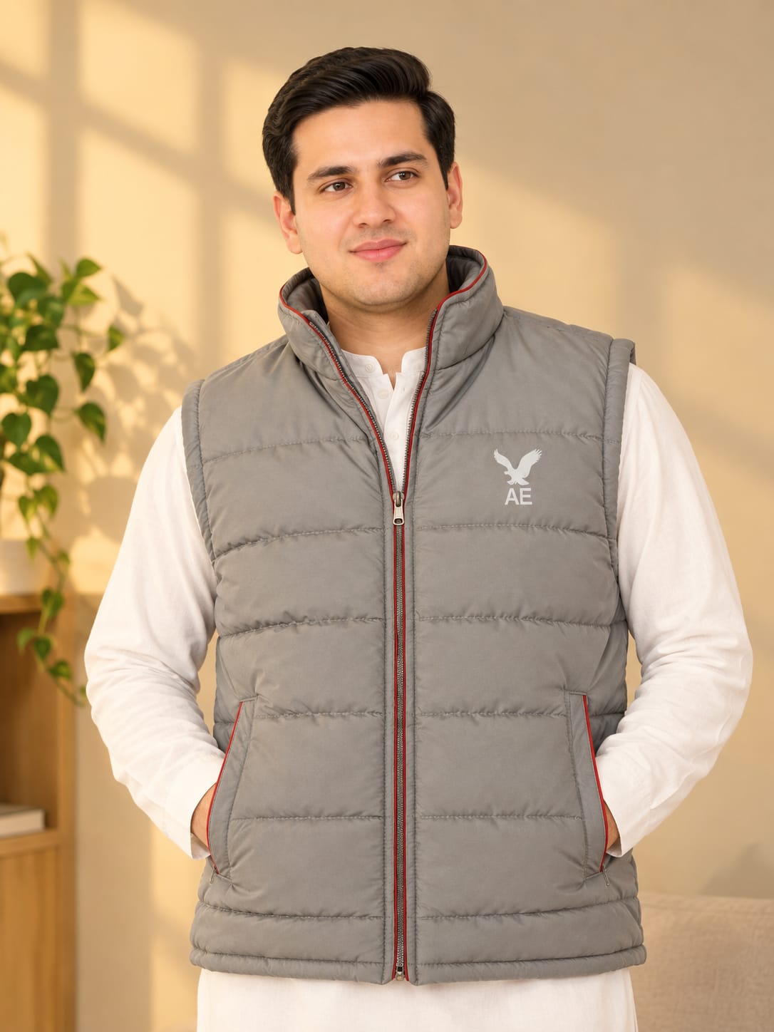 A-Eagle Quilted Short Body Regular Fit Puffer Jacket RBB1070